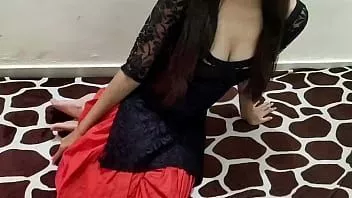 Play Indian girlfriend seducing boyfriend to fuck her, teenage gf sneaks her boyfriend into her room to fuck, hard sex, saara