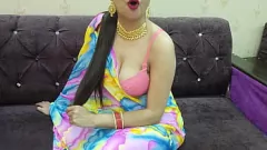 play Desi Indian Bhabhiは、DevarをX定格のサリー体験に開始します