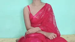 Jouer Couple indien excité en robe traditionnelle - Lèche de chatte et baise dure