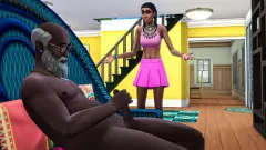 play Stiefvatrinse unanständiger Akt von brünette Stieftochter: Blowjob, Deep-Throat, Cumshot